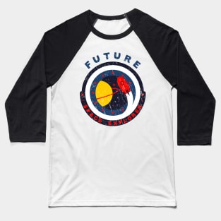 Future Space Explorer / Astronaut Patch Baseball T-Shirt